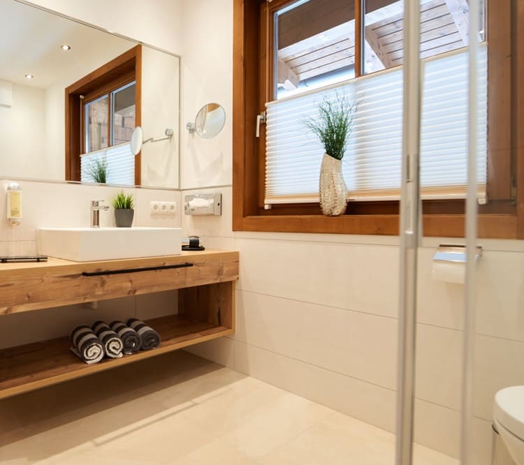 Badezimmer im Appartement Landhaus II