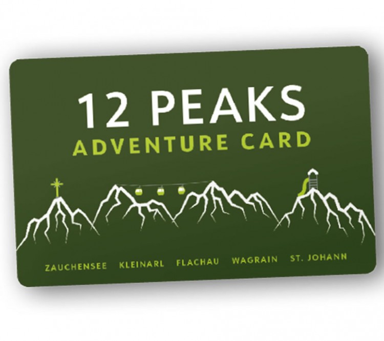 12 Peaks Adventure Card © Flachau Tourismus