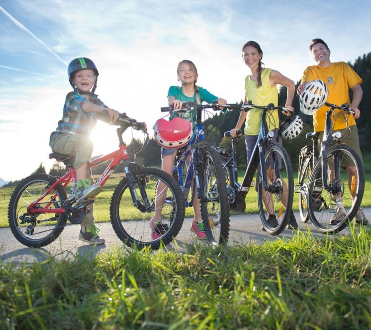 Familienradtour © Flachau Tourismus