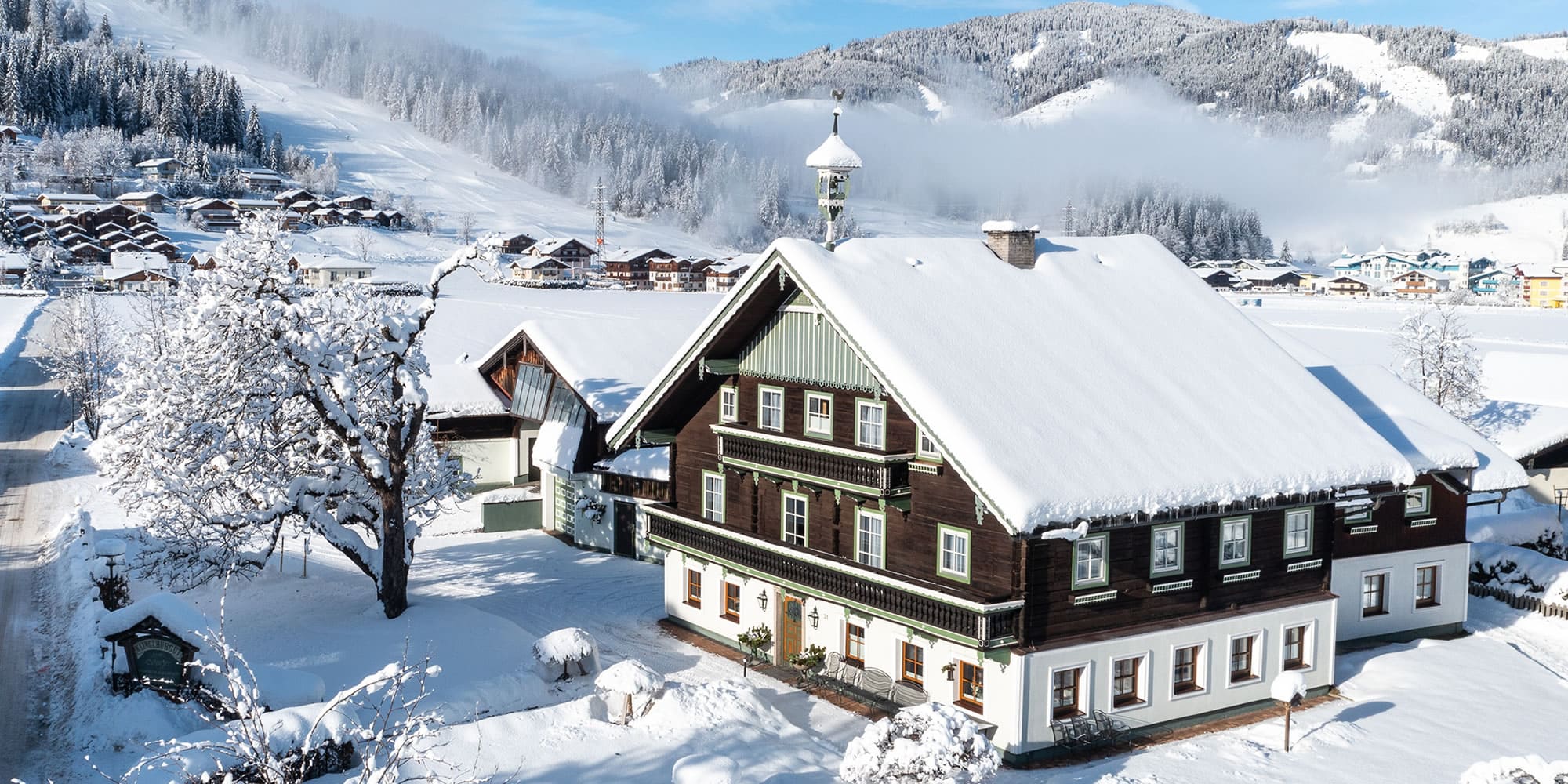 Pension Klinglhub in Pistennähe in Flachau