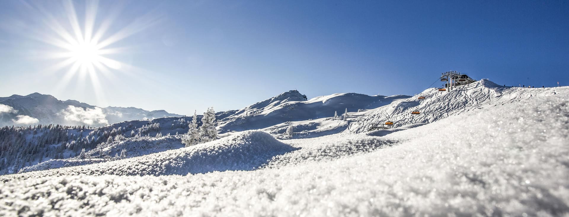 Sessellift im Snow Space Salzburg © Flachau Tourismus