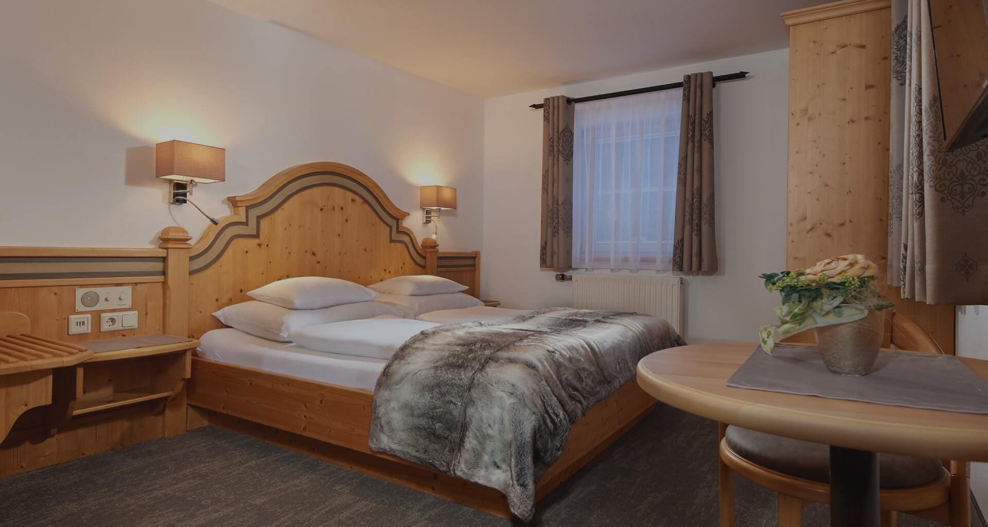 Schlafzimmer im Klinglhubgut in Flachau, Salzburger Land