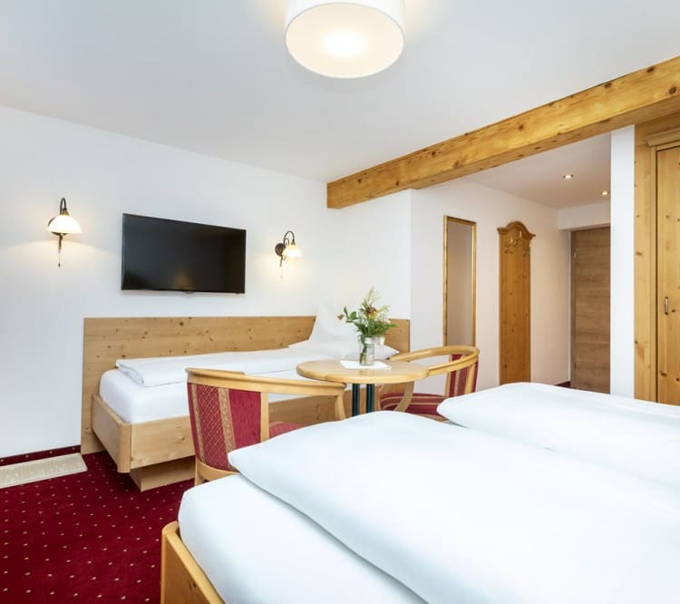 TV und gemütliche Ausstattung